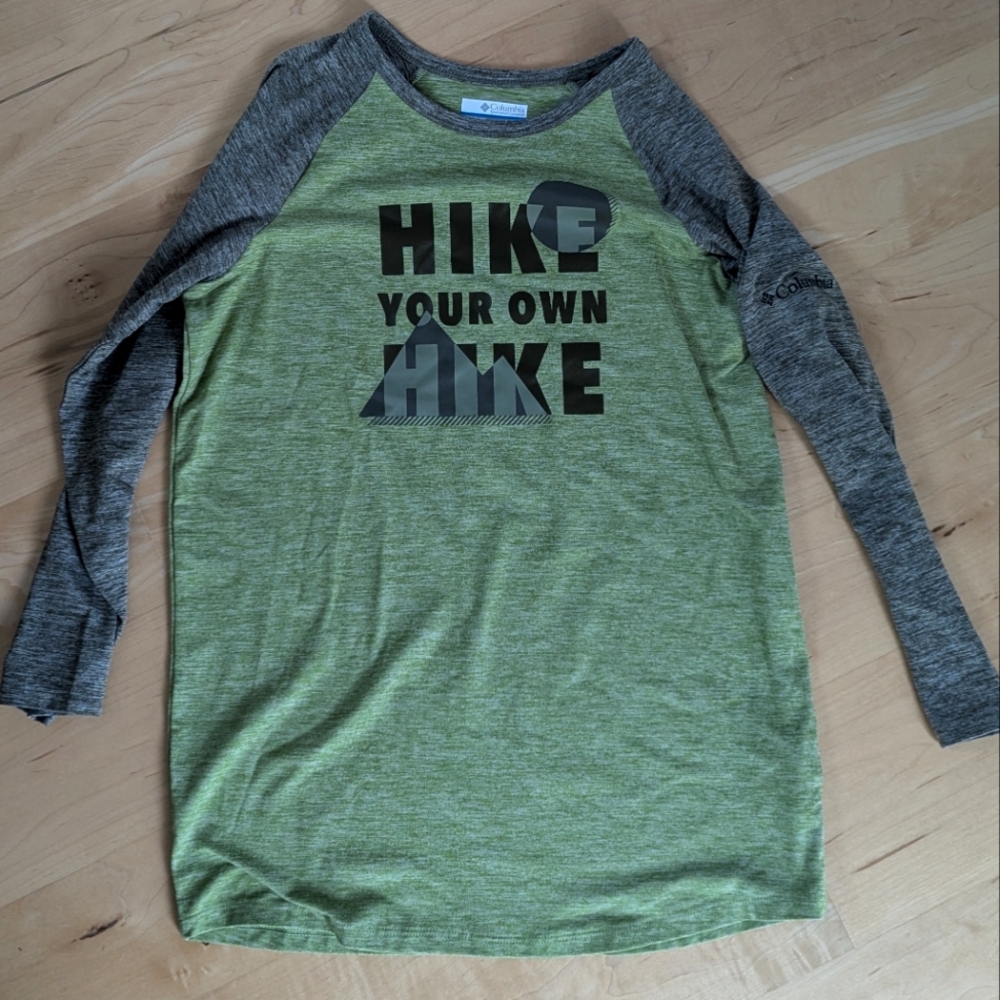Columbia Long Sleeved Shirt Youth Size Large 14-16